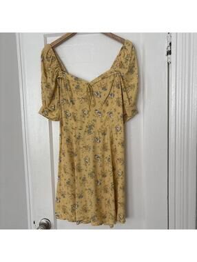 Reformation Women's Yellow Dress